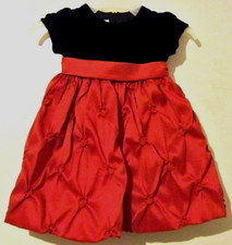 American Princess Little Girls Red Dress Size 2T EUC  