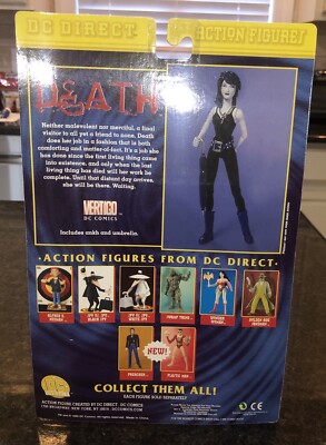 Brand New Sealed DC Direct Death Action Figure 1999 Neil Gaiman's