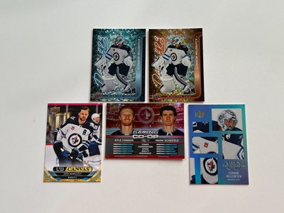 2024-25 UPPER DECK WINNIPEG INSERT LOT 6, DAZZLERS BLUE, ORANGE, PORTRAITS ++++