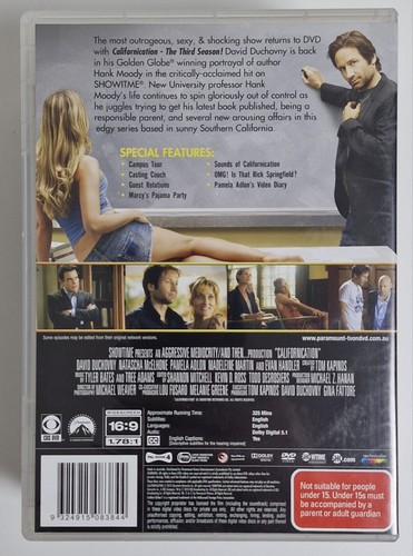 CALIFORNICATION Complete Series Seasons 1-7 DVD Region 4 - Picture 6 of 11