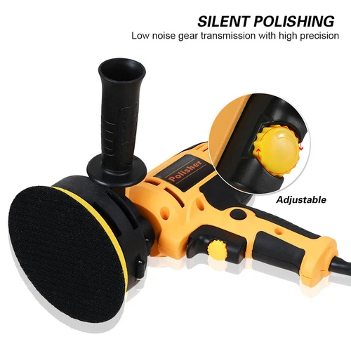 800W Car Buffer Polisher 5" Pad Bonnet Sander Polishing Machine Kit - Bild 9 von 18