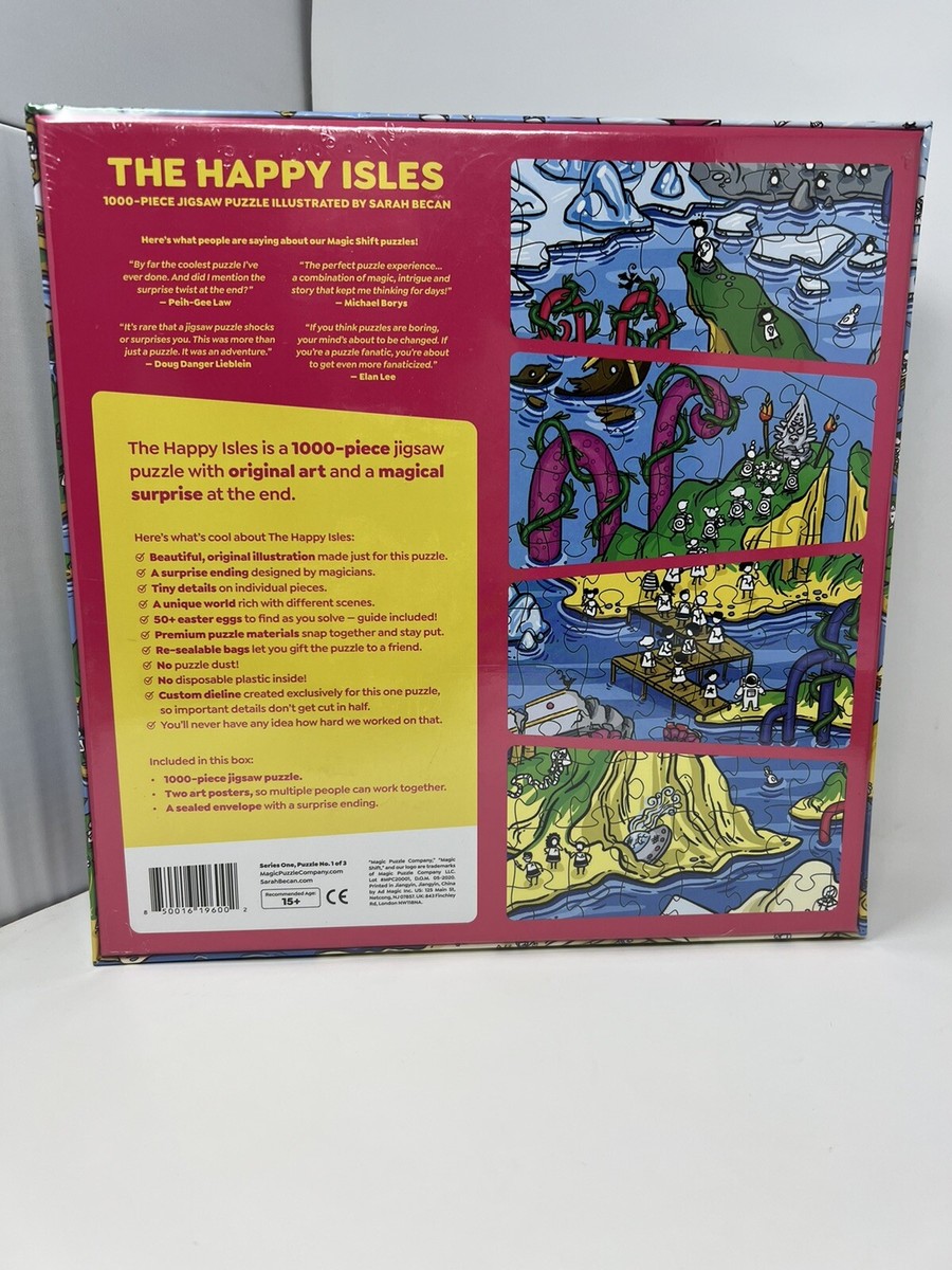 THE HAPPY ISLES 1000ピースジグソーパズル Amazon | The Happy Isles - 1000-Piece Jigsaw Puzzle