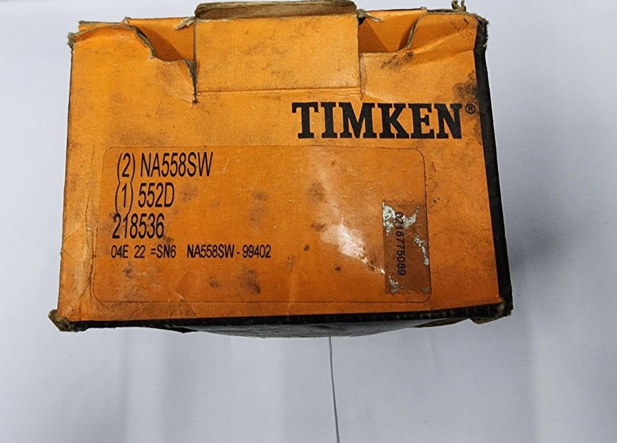 NA558SW 552D TAPERED ROLLER BEARING SET NEW BOX PACK TIMKEN SET NA 558 SW 552 D