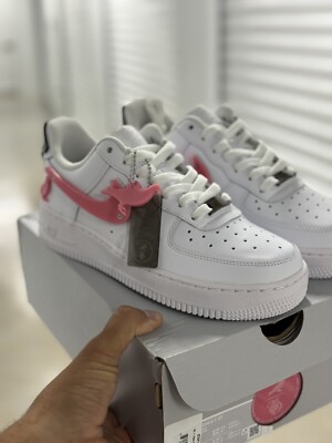 NEW Nike Air Force 1  Jeff Staple Pigeon x TBD Size 6 White Pink #1/30 NTWRK