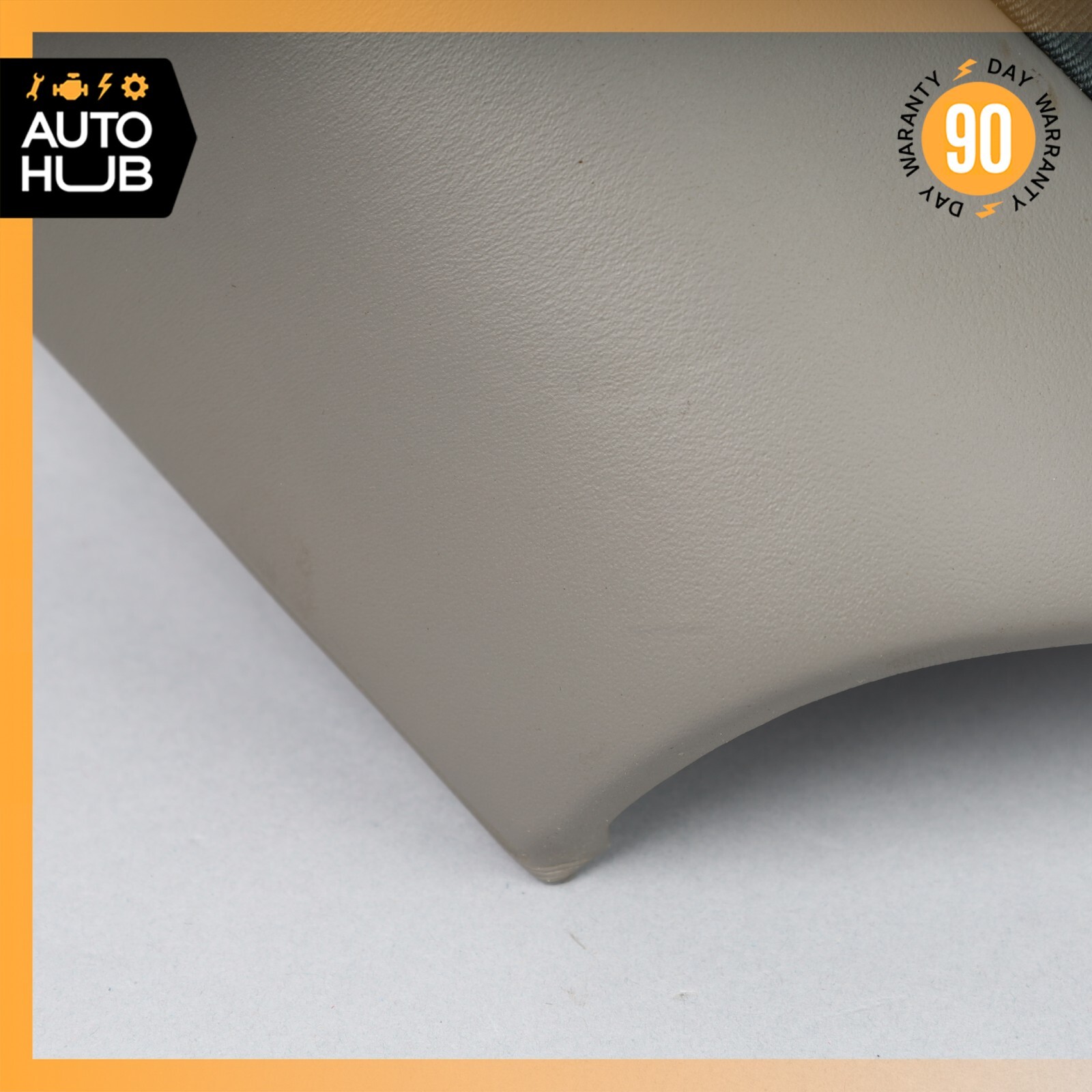 Bentley Continental Flying Spur Rear Left Side D-Pillar Cover Trim Beige OEM