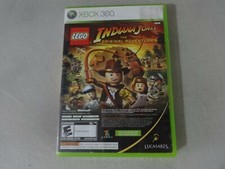 Lego Indiana Jones & Kung Fu Panda (2 Discs) Xbox 360 Game Disc & Box
