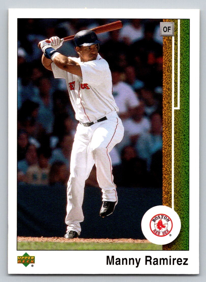 2002 UD Authentics #52 Manny Ramirez Red Sox $$$