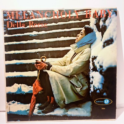 Della Reese  Melancholy Baby LP Vinyl Jubilee Records Cover Looks Great