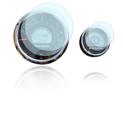 Display speedometer protective film cut for Royal Enfield Guerrilla 450 2024+ 2x