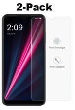 2-Pack Clear Tempered Glass Screen Protector for T-Mobile Revvl 6 Pro 5G