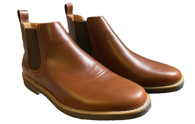 Deer Stags Men\'s Rockland Chelsea Boots in Redwood Color- Size 8 Deer Stags Men main image 4