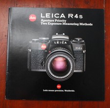 LEITZ LEICA R4S SALES BROCHURE/126464