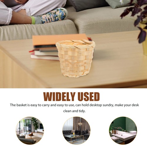 4Pcs Decorative Woven Storage Baskets for Fruits Snacks and Gift Giving - Picture 9 of 12