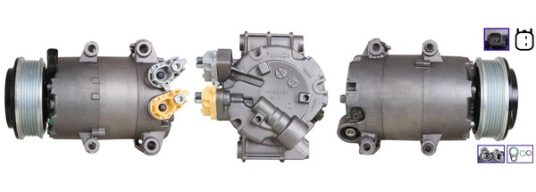 Lucas Kompressor Klimaanlage Passend FüR Ford Fiesta VI Focus III Turnier JK-image