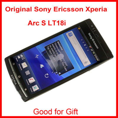 Original Sony Ericsson Xperia Arc S LT18i Mobile Phone 3G 8MP Wifi Android Phone