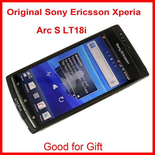 Oryginalny telefon komórkowy Sony Ericsson Xperia Arc S LT18i 3G 8MP Wifi Android Phone - Zdjęcie 1 z 8