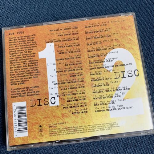 CD 8-pack CCM Christian Gospel Songs 4 Worship (96 Tracks) Amy Grant 4Him Petra - Picture 10 of 18