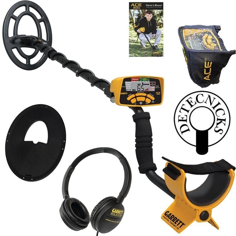 Garrett Ace 300i Metal Detector - DETECNICKS LTD