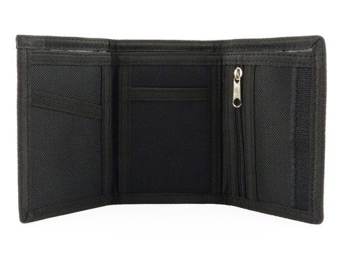 Cartera triple con estampado de camuflaje, nailon duradero 8007 (verde militar) de Lorenz - Imagen 3 de 3