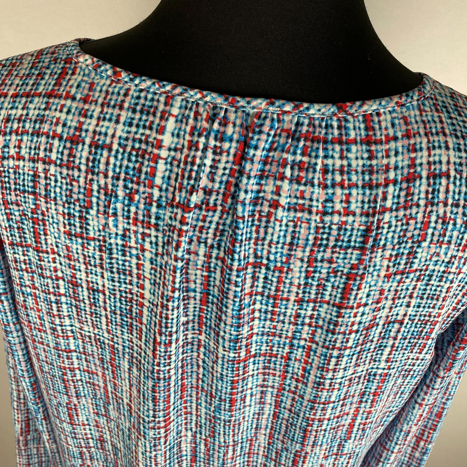 Talbots Petites MP Multicolor Pattern Hidden Butt… - image 8