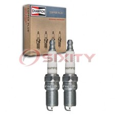 2 Pc Champion Copper Plus 909 Spark Plugs For Rs17yx 82300325 3754 Ignition Km