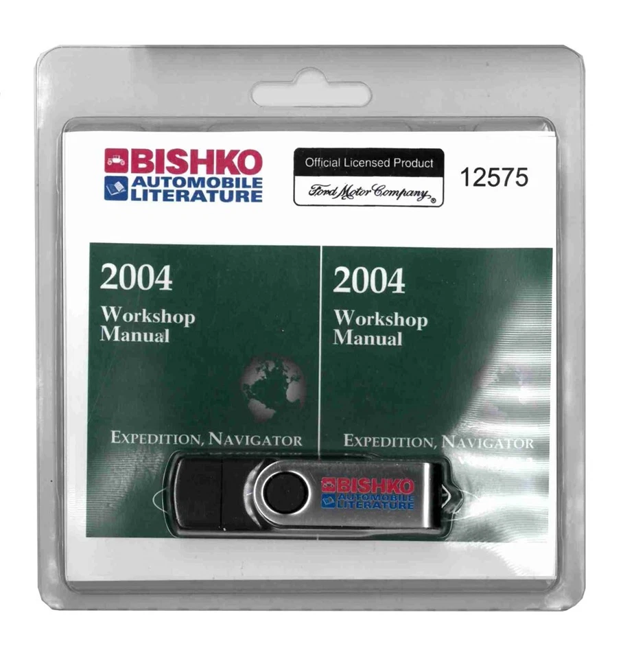 2004 Ford Expedition Lincoln Navigator Shop Service Repair Manual USB Engine OEM Foto 2 de 3