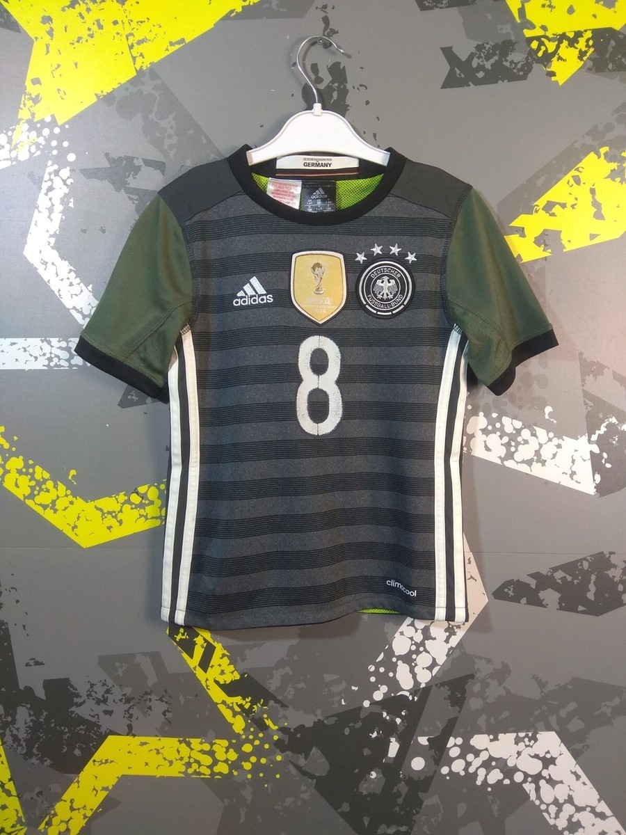 Kroos Germany Away football shirt 2016 2017 Adidas Young Size XS 7