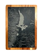 Jackson Hole Charcuterie Tray Serving Board Slate Wood Jenny Lake Lodge Wyoming