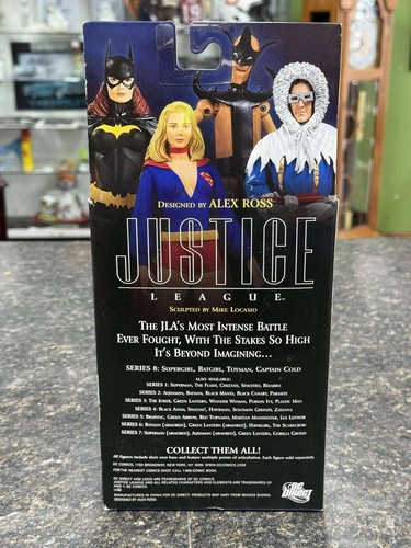 *NEW* DC Direct Justice League Series 8: CAPTAIN COLD Collector Action Figure - Picture 13 of 13