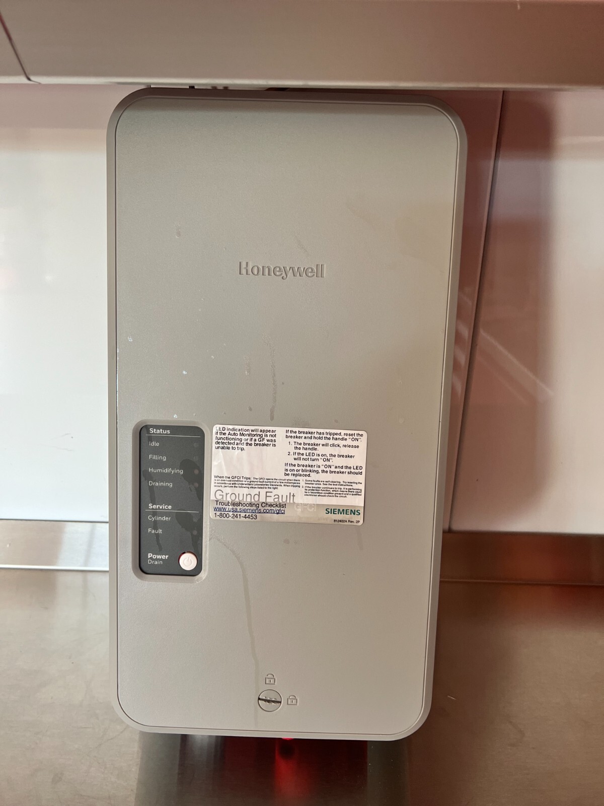 Honeywell Home HM750A1000 HM750 Advanced Electrode Humidifier (11/22 GPD), repla