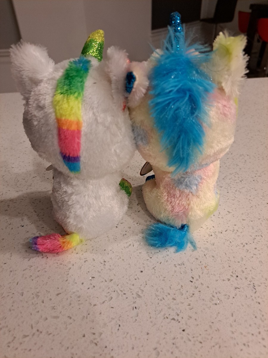 Animal En Peluche Ty Peluche Pixy La Licorne Beanie Boo's Large - Foto 9