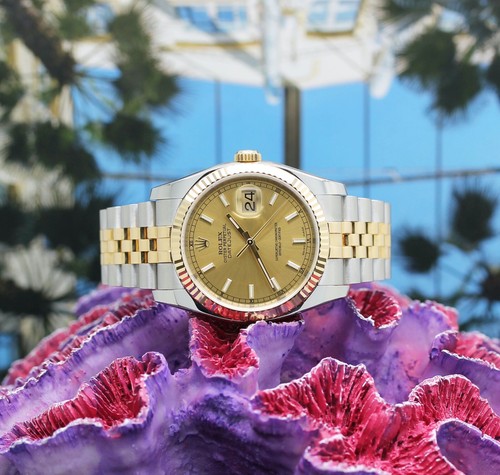 Rolex Datejust Stahl / Gold Ref: 116233 mit Rolex Box & Papiere von 2016 - Bild 13 von 15
