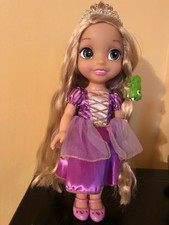 disney princess glow and style rapunzel doll