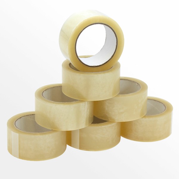 36 Rollen 66M Klebeband Packband Paketband Paketklebeband Leise Abr. Transparent-image