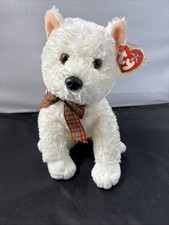 Ty Beanie Buddy KIRBY the West Highland Terrier Dog 9.5" MWMT Stuffed Animal Toy