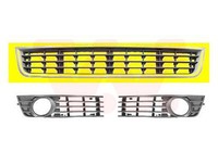 Van Wezel StoßStangengitter Vorne (0325590) FüR Audi A4 B6 | Grill, StoßFäNger,
