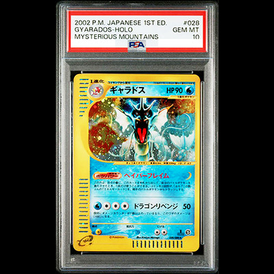 PSA 10 Gyarados 028/088 1st ED e-Series Skyridge 2002 PSA 10 Gyarados 028/088 1st ED e-Series Skyridge 2002