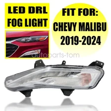 Front Bumper Daytime Running Light Left Side New For Chevy Malibu 2019-2024