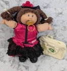 VINTAGE Cabbage Patch Kid Spain Girl Doll 1985 With Birth Certificate Travel
