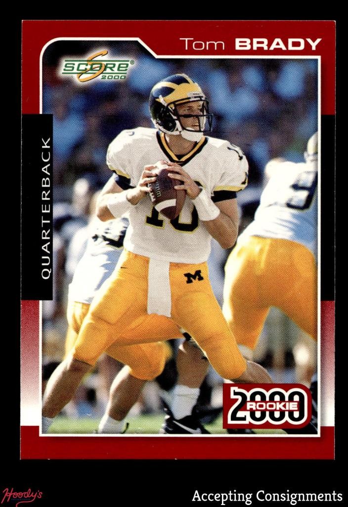 2000 Score #316 Tom Brady RC Patriots ROOKIE