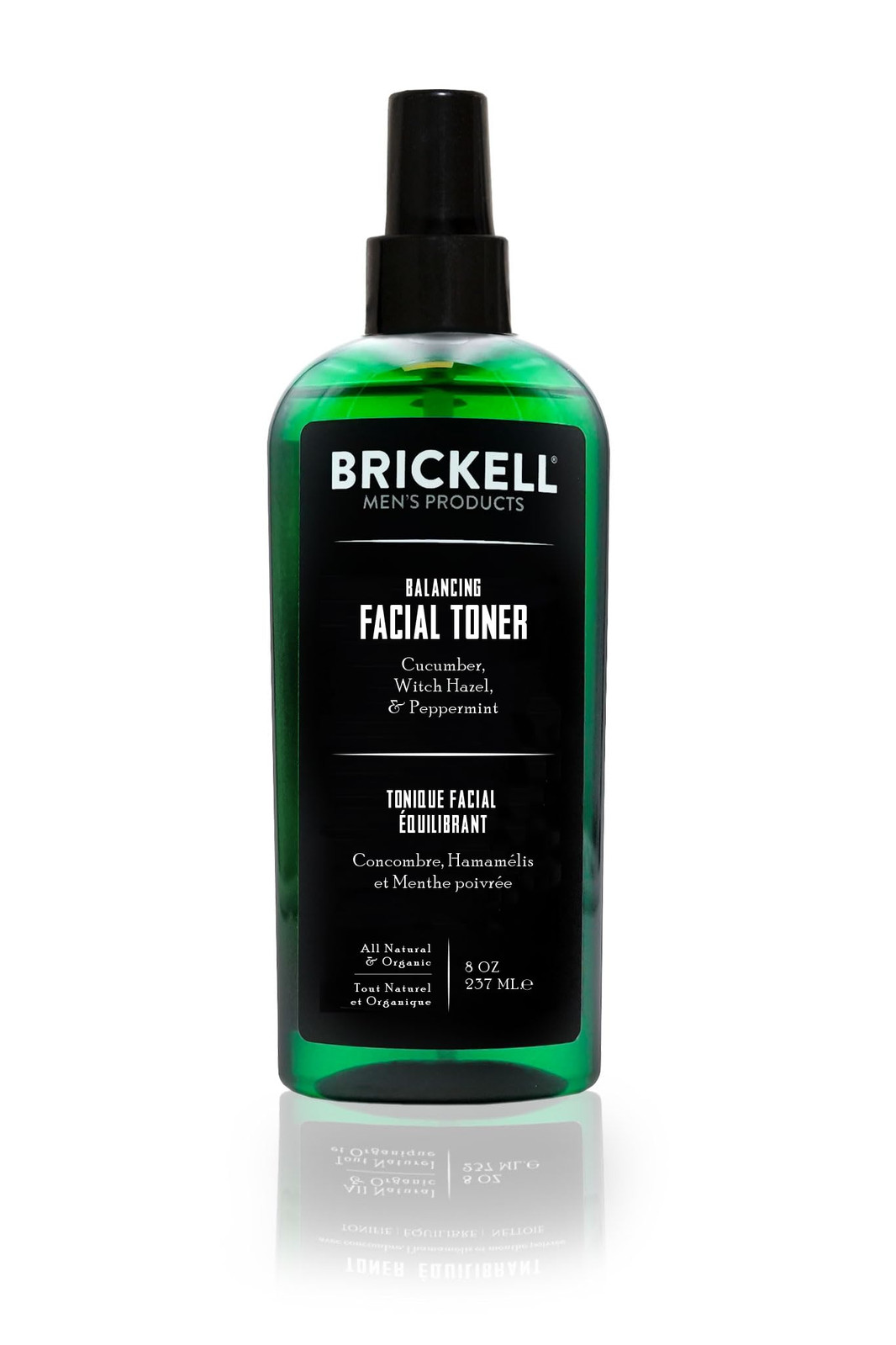 Brickell Men's Balancing Face Toner per uomo, toner viso naturale e (d5d)