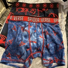 New Marvel 2025 Spider-Man Boys Size M 8 Boxer Underwear Elastic Waisted Set2