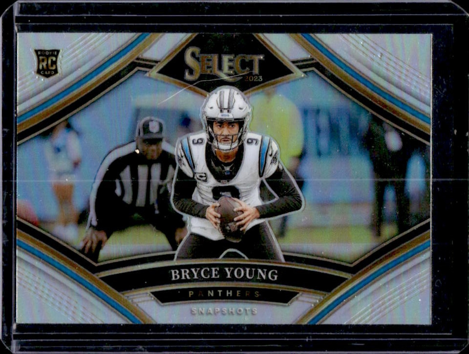 2023 Panini Select Bryce Young Snapshots RC Silver Prizm Rookie #SS-BY Panthers