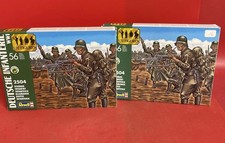 1/72 WWII GERMAN INFANTRY REVELL 2504 Lot 2
