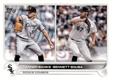 2022 Topps Update #US146 Tanner Banks / Bennett Sousa RCOM, RC