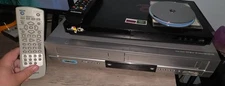 Insignia IS-DVD040924A DVD VCR Combo With Remote Tested Works!