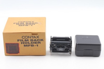 CONTAX MFB-1A 120/220 Film Insert 645用 TOP MINT in BOX] Contax MFB-1A 120/220 Film Back Insert for 645