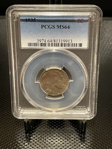 PCGS 1935 Buffalo Nickel 5C MS64
