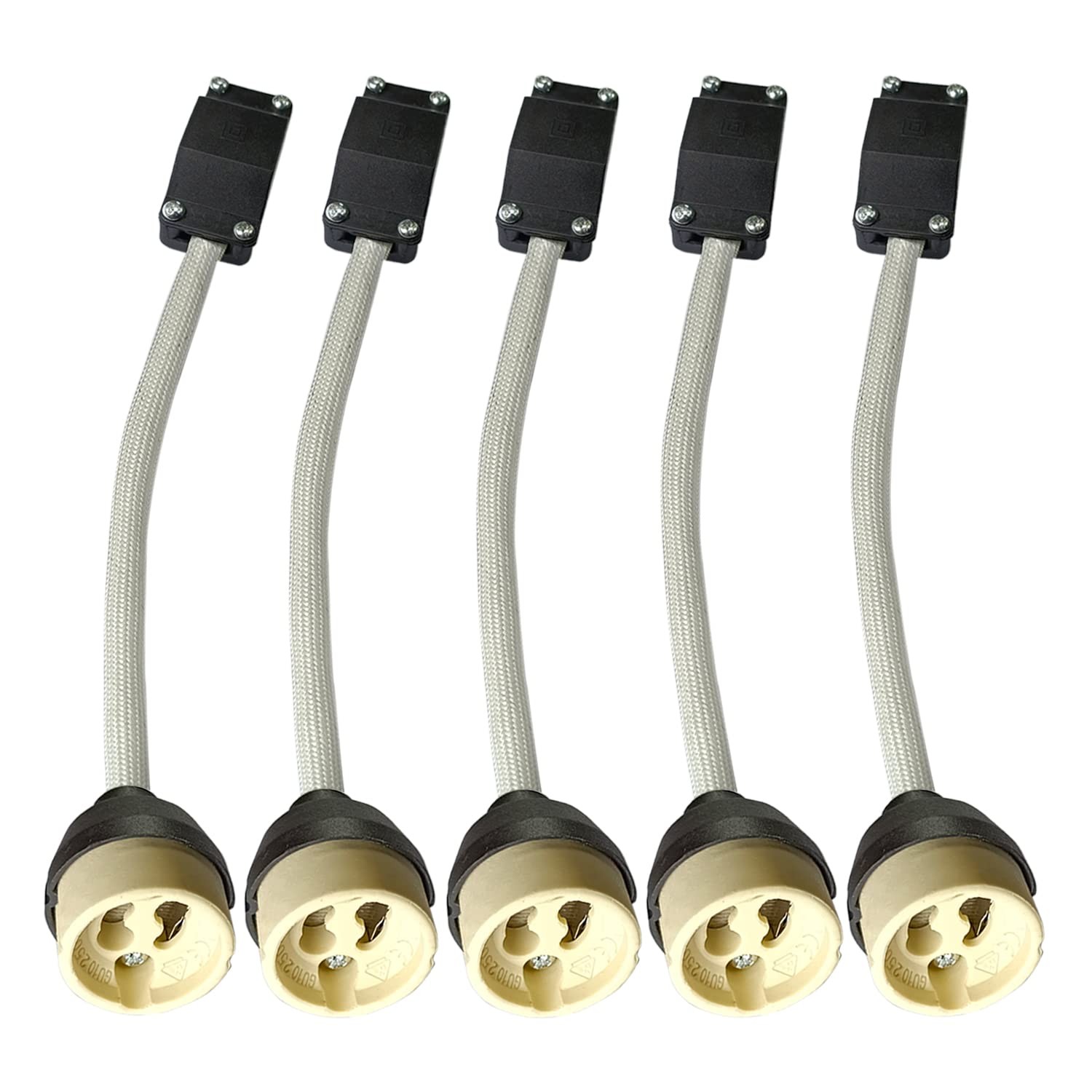 Douille GU10 en céramique pour remplacer un support de lampe fondu ou défectueux