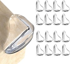 12 Pack Clear Baby Corner Guards   Safety Bumpers for Furniture  Tables